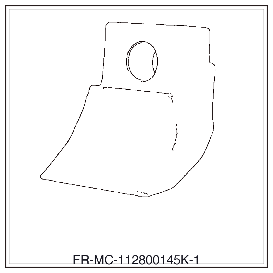 Aftermarket Mulcher Knives & Blades Compatible with FAE / Caterpillar 112800145-K