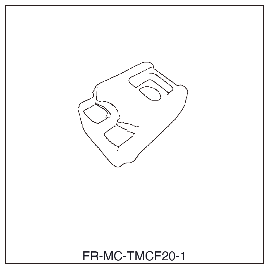 Aftermarket Mulcher Teeth Compatible with TMC Cancela TMC023551-01 / F20