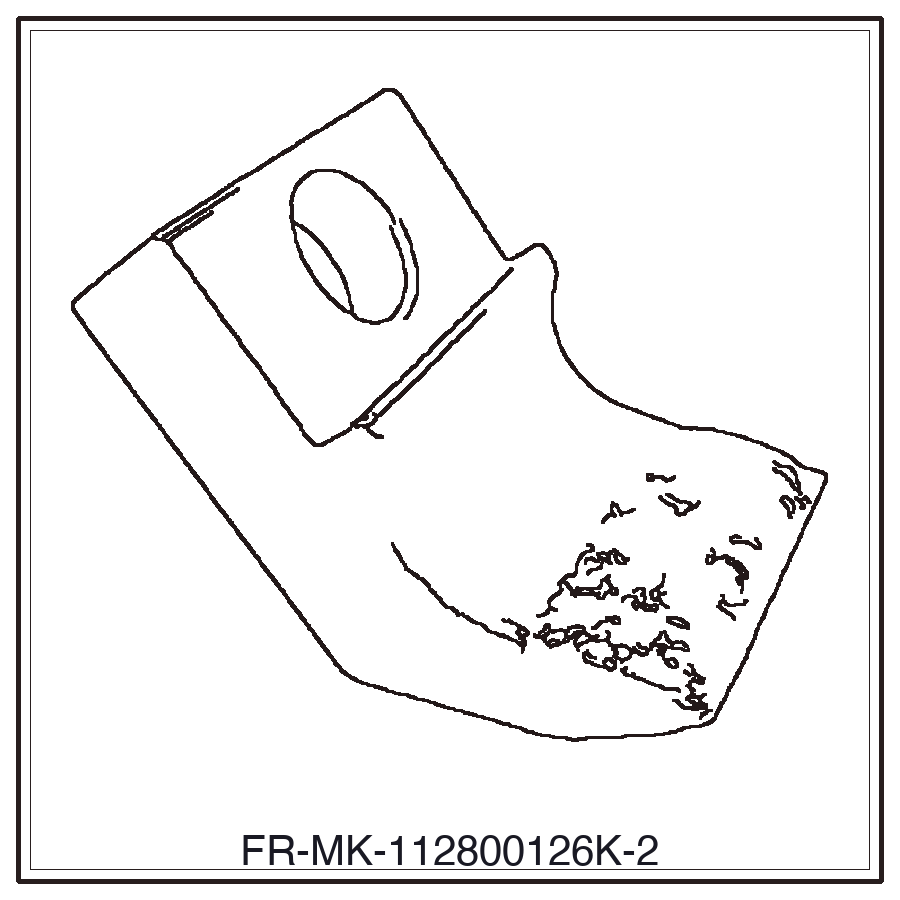 Aftermarket Mulcher Knives & Blades Compatible with FAE 112800126-K / 112800095