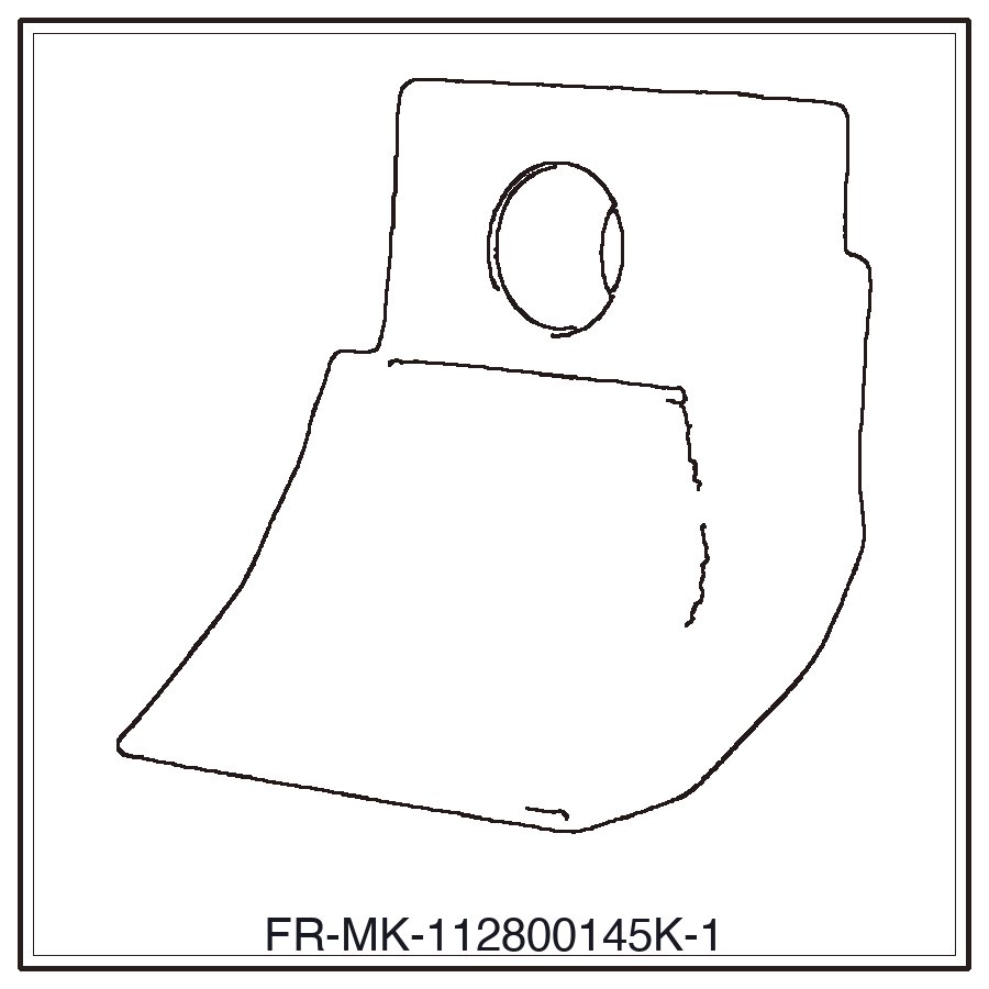 Aftermarket Mulcher Knives & Blades Compatible with FAE 112800145-K