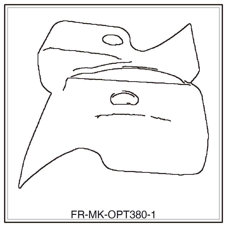Aftermarket Mulcher Knives & Blades Compatible with Seppi M OPT380 / 17602093