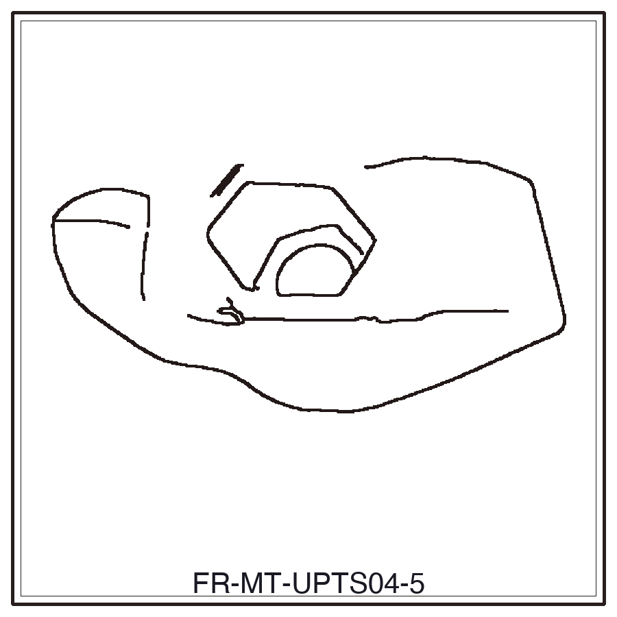 Aftermarket Mulcher Teeth Compatible with AHWI/Prinoth 46.UPTS04