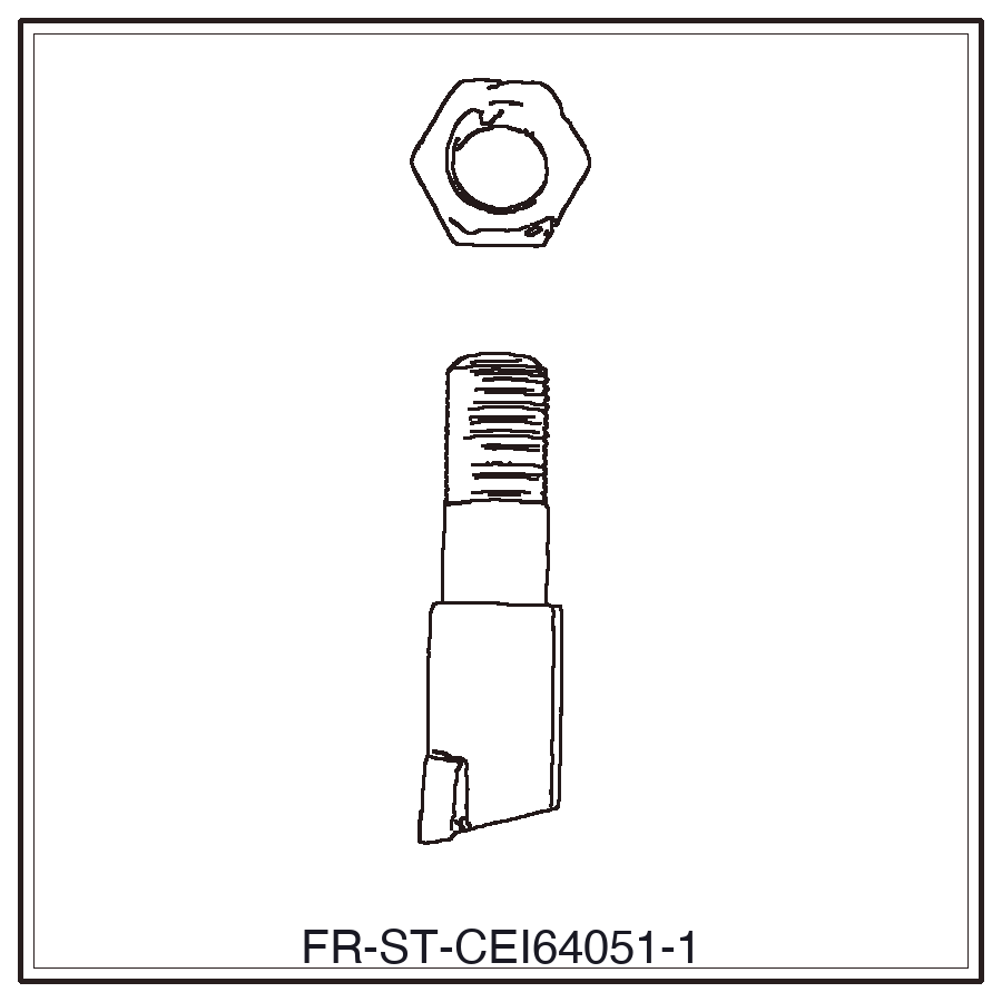 Aftermarket Stump Grinder Teeth Compatible with CEI 64051.CEI